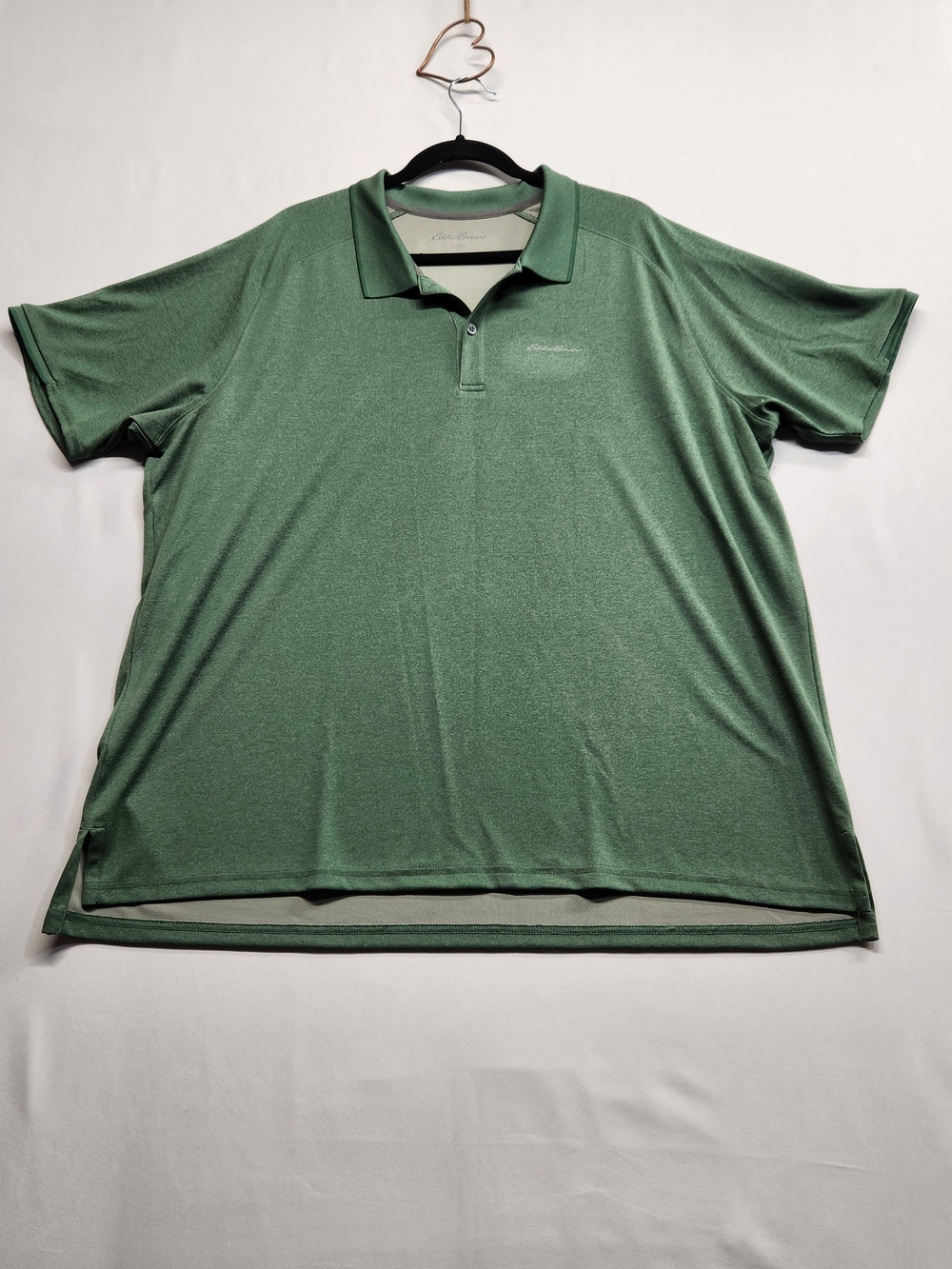 ⭐️Eddie Bauer Resolution Pro 2.0 Polo Shirt Men 2XL Green Performance Golf